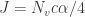 J = N_v c \alpha/4
