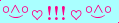 \scriptstyle\rule[2.25ex]{0.01pt}{0.01pt}\,\boldsymbol{\overset{\scriptstyle\circ\wedge\circ}{\smile}\,\heartsuit\,{\displaystyle\text{\bfseries!!!}}\,\heartsuit\,\overset{\scriptstyle\circ\wedge\circ}{\smile}}\ \rule[-0.25ex]{0.01pt}{0.01pt}