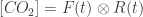 [CO_2] = F(t) \otimes R(t) 